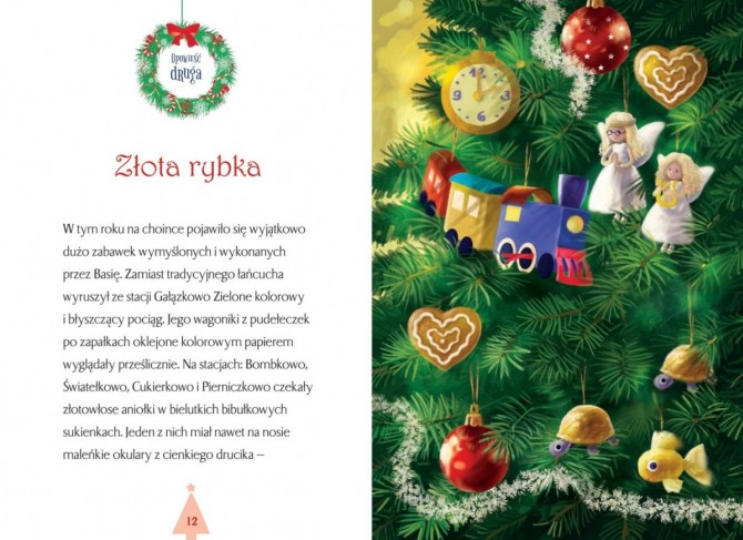 Książka "Najpiękniejsze opowieści pod choinkę" wydawnictwo Skrzat